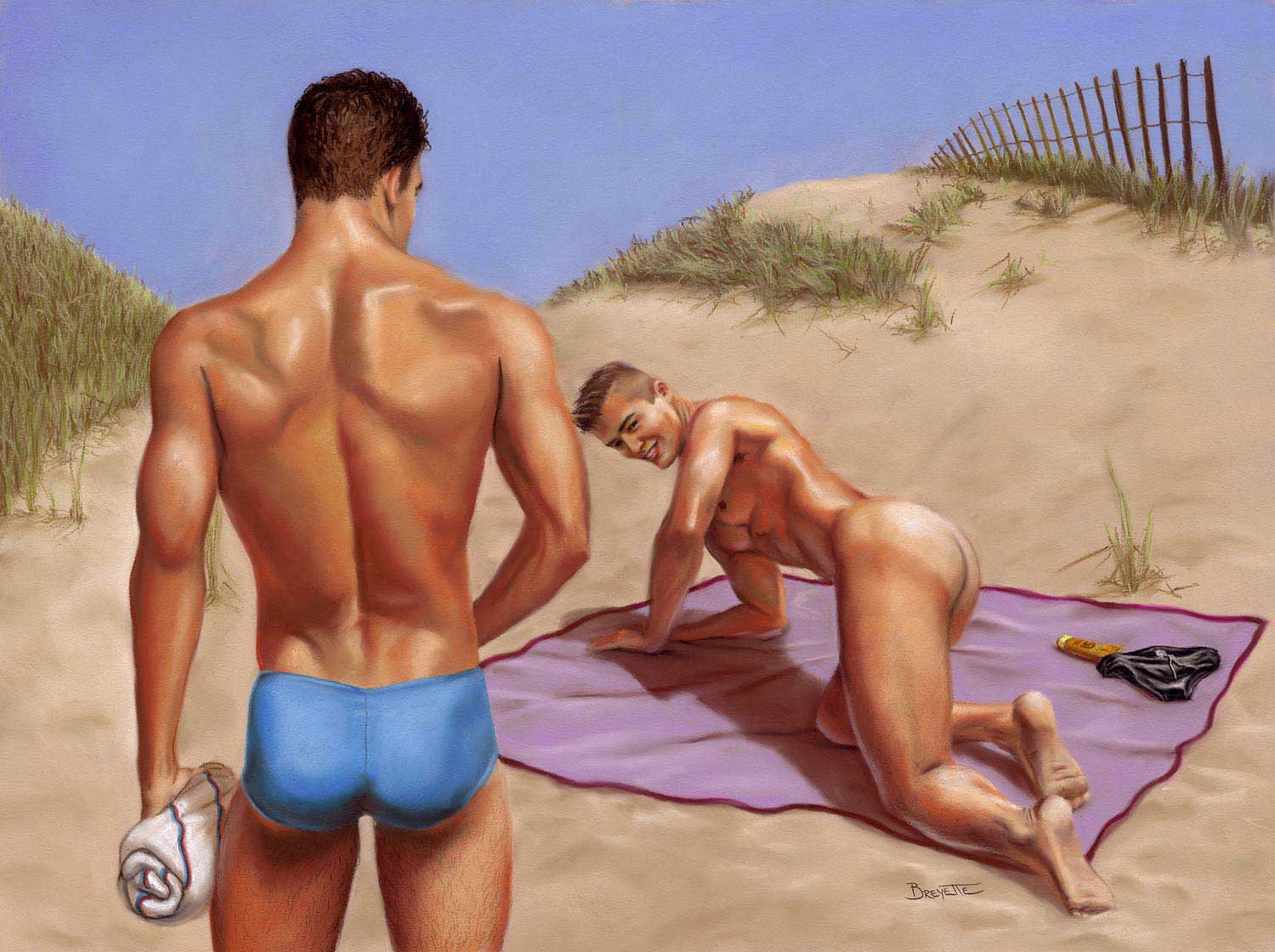 эротика в рисунках гей фото 42