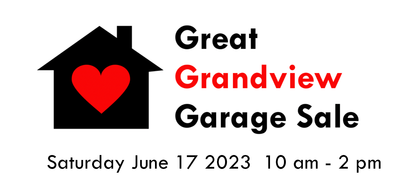 Buy Stuff — Great Grandview Garage Sale