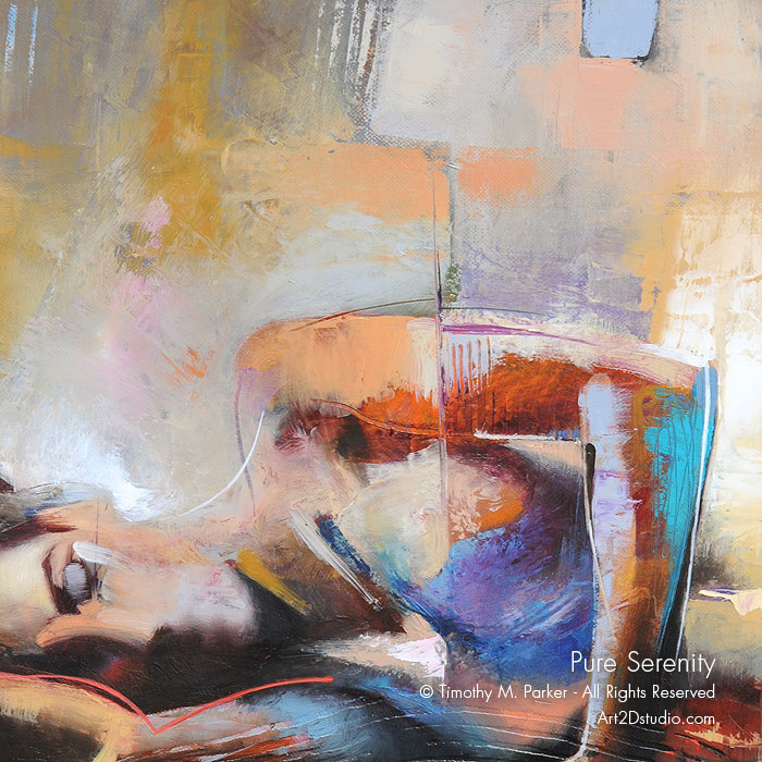 Pure Serenity Abstract Fine Art Print Free Shipping Art2d