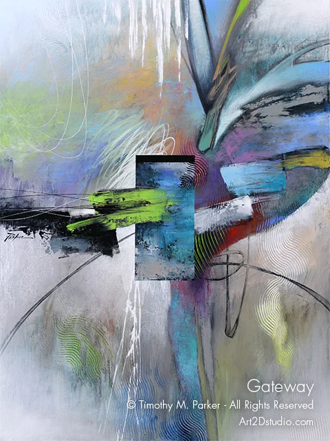 Gateway Abstract Fine Art Print Free Shipping Art2d Gallery