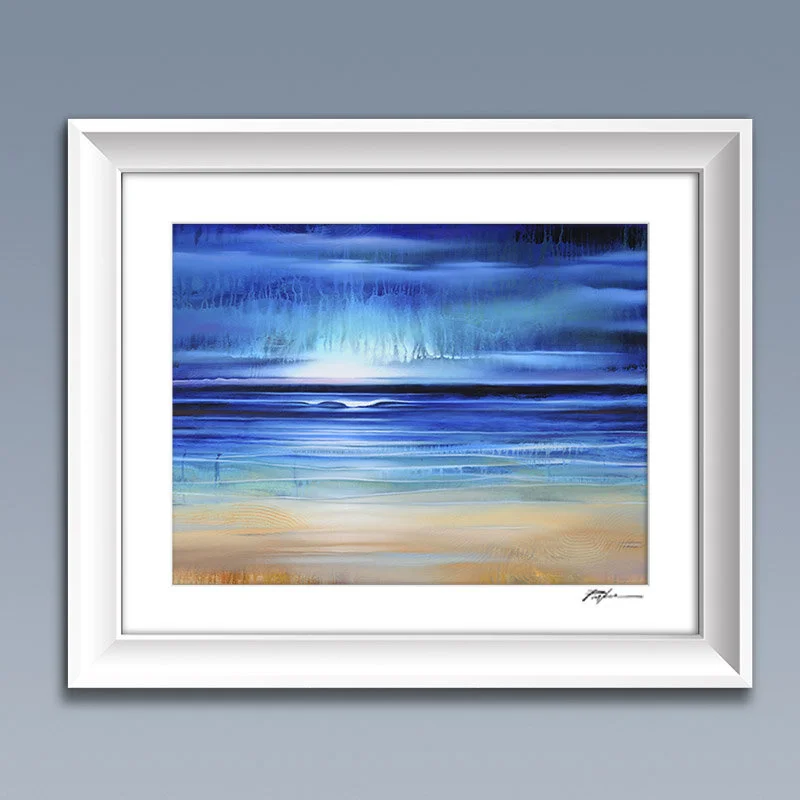 Deep Blue Sea 2 Abstract Seascape Fine Art Print Free
