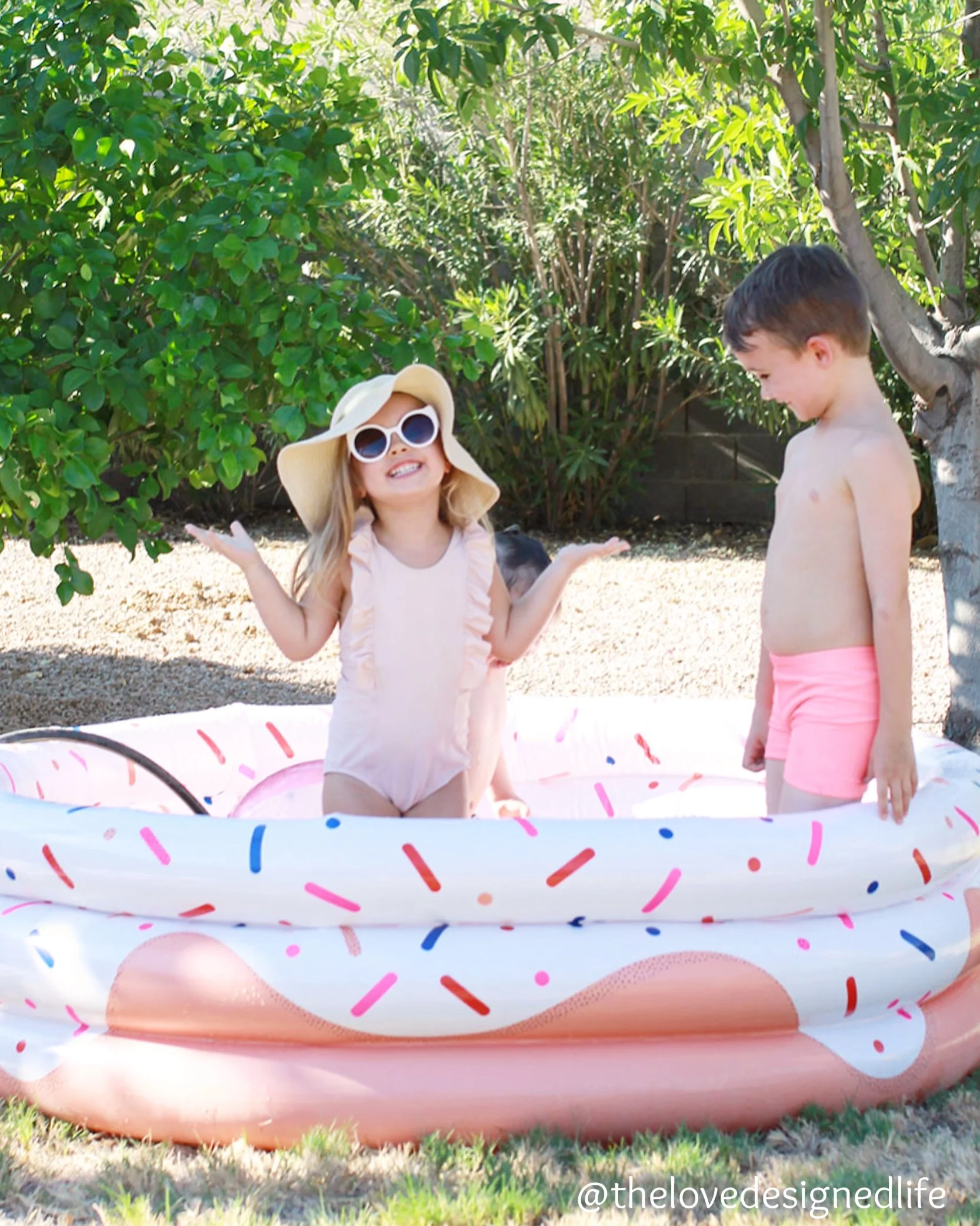 cute inflatable pool