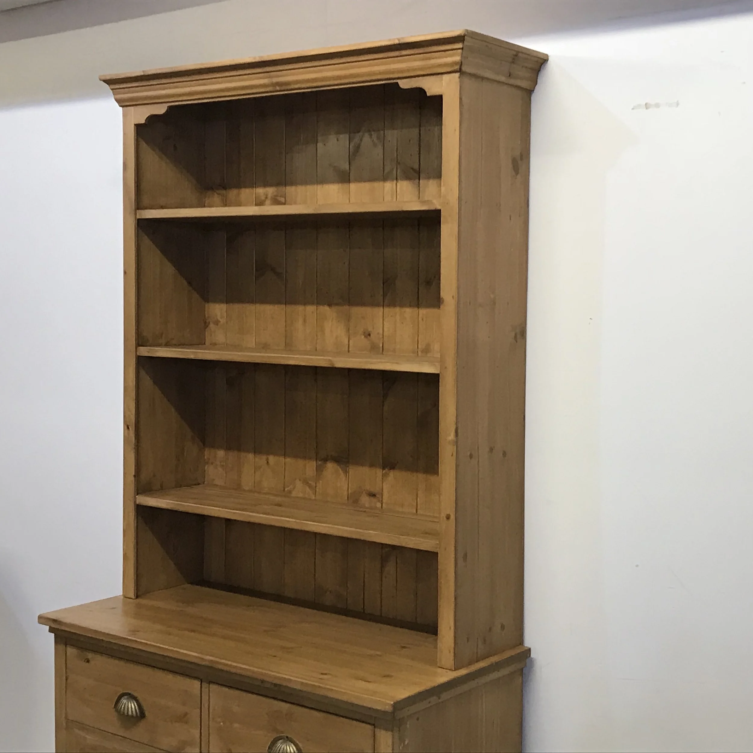 Narrow Welsh Dresser Handmade From New Pine A3900d