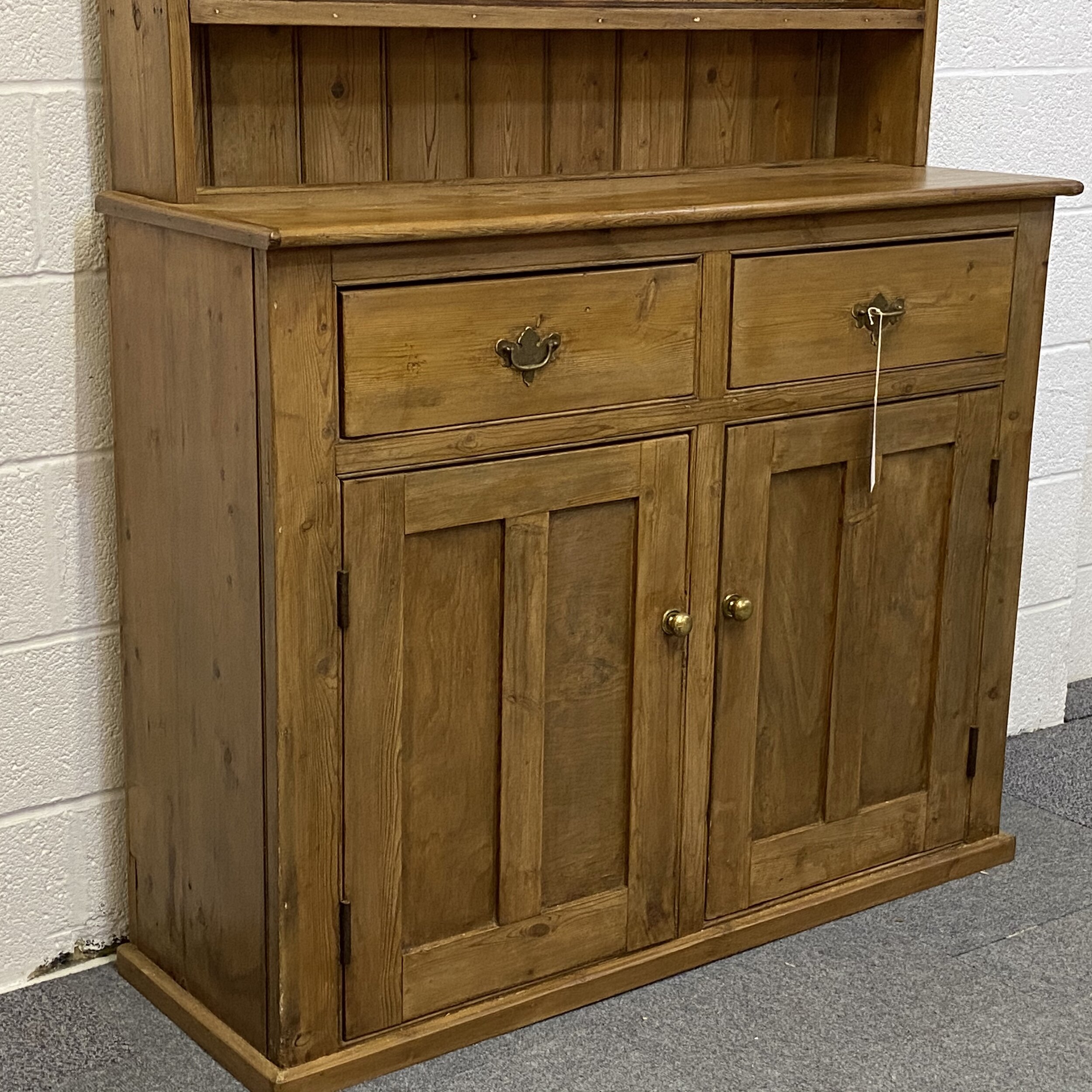 Tall Antique English Pine Dresser E4005d Pinefinders Old Pine