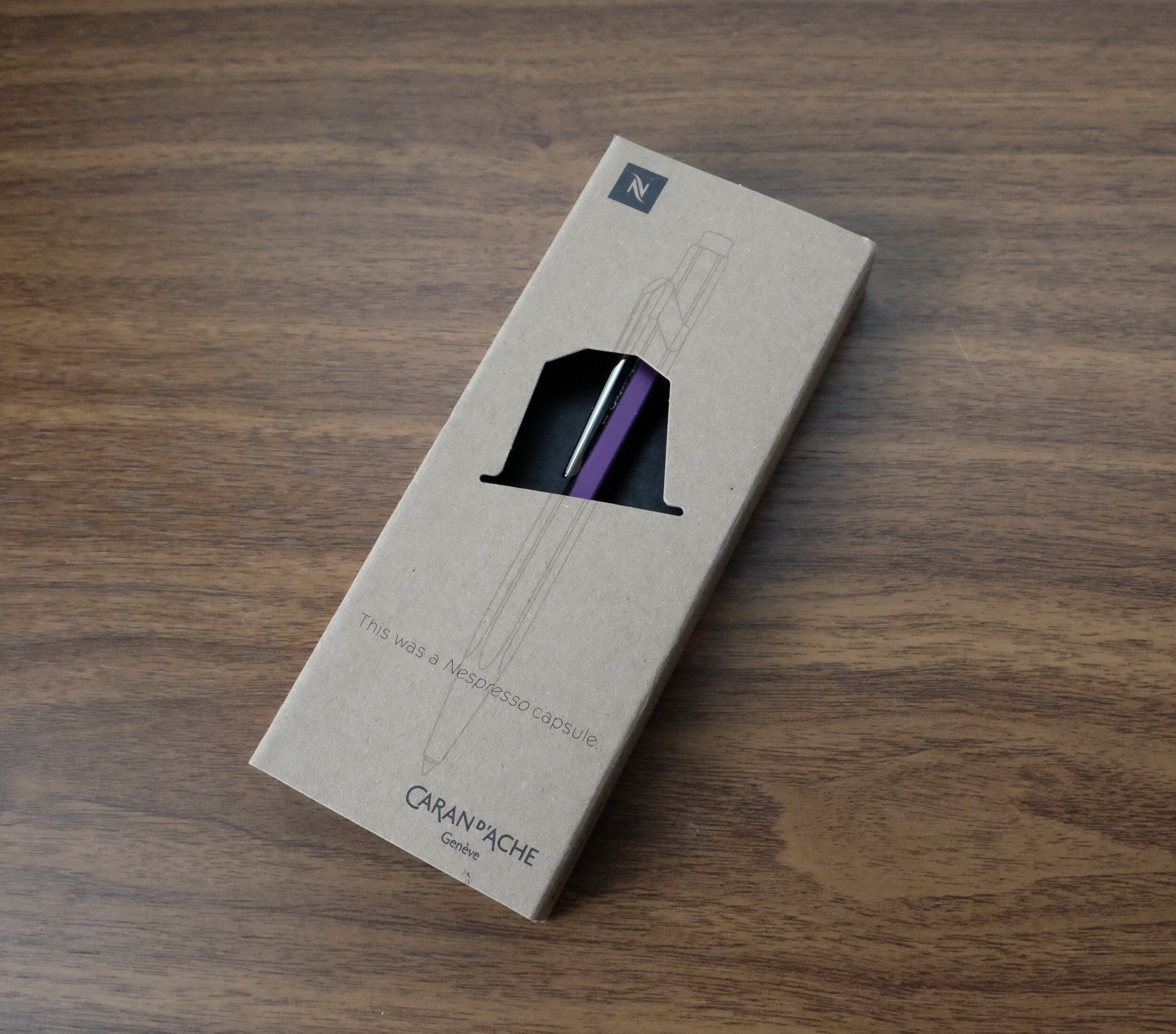 Caran D'Ache Nespresso包装