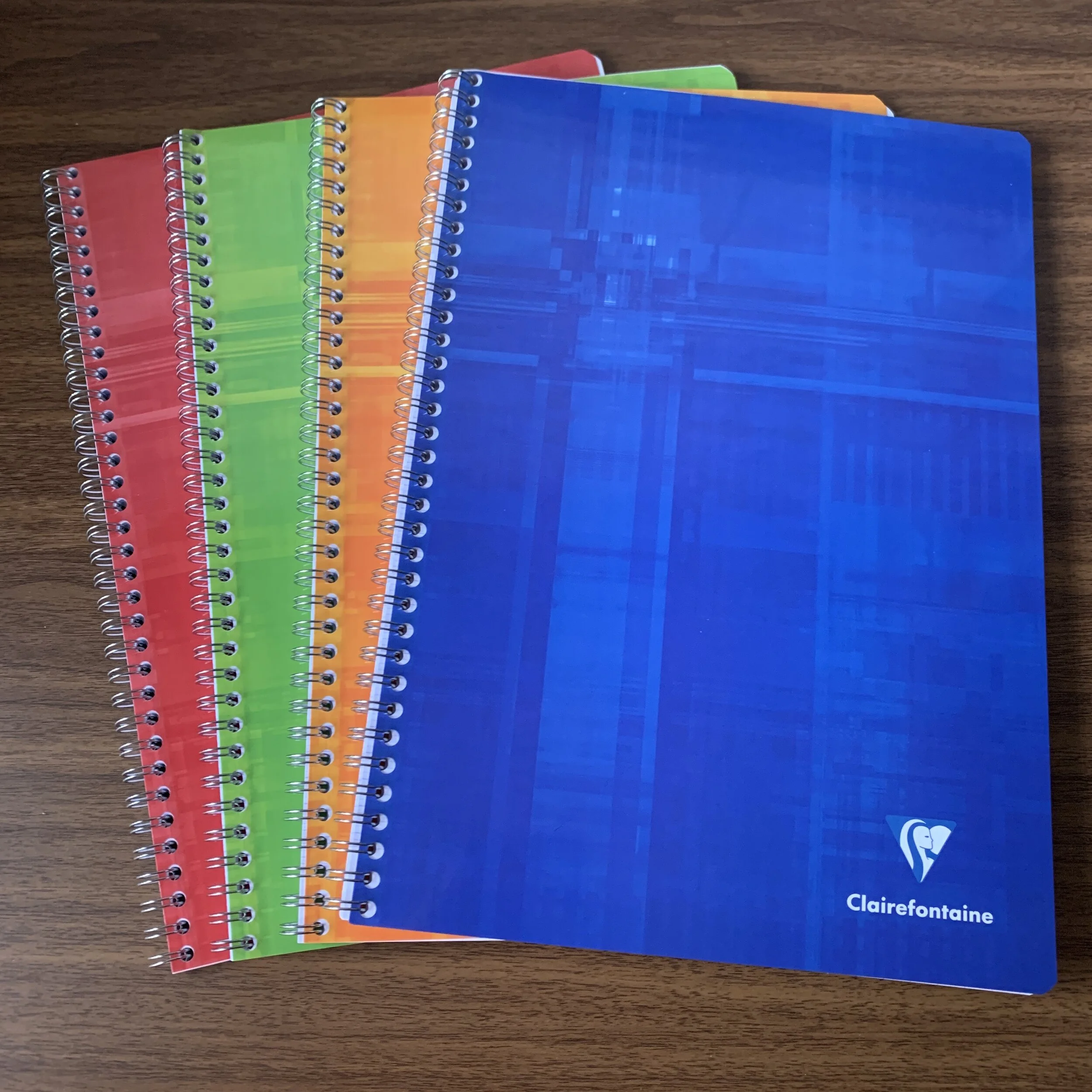 Clairefontaine Side Wirebound A4 Notebook (French-Ruled