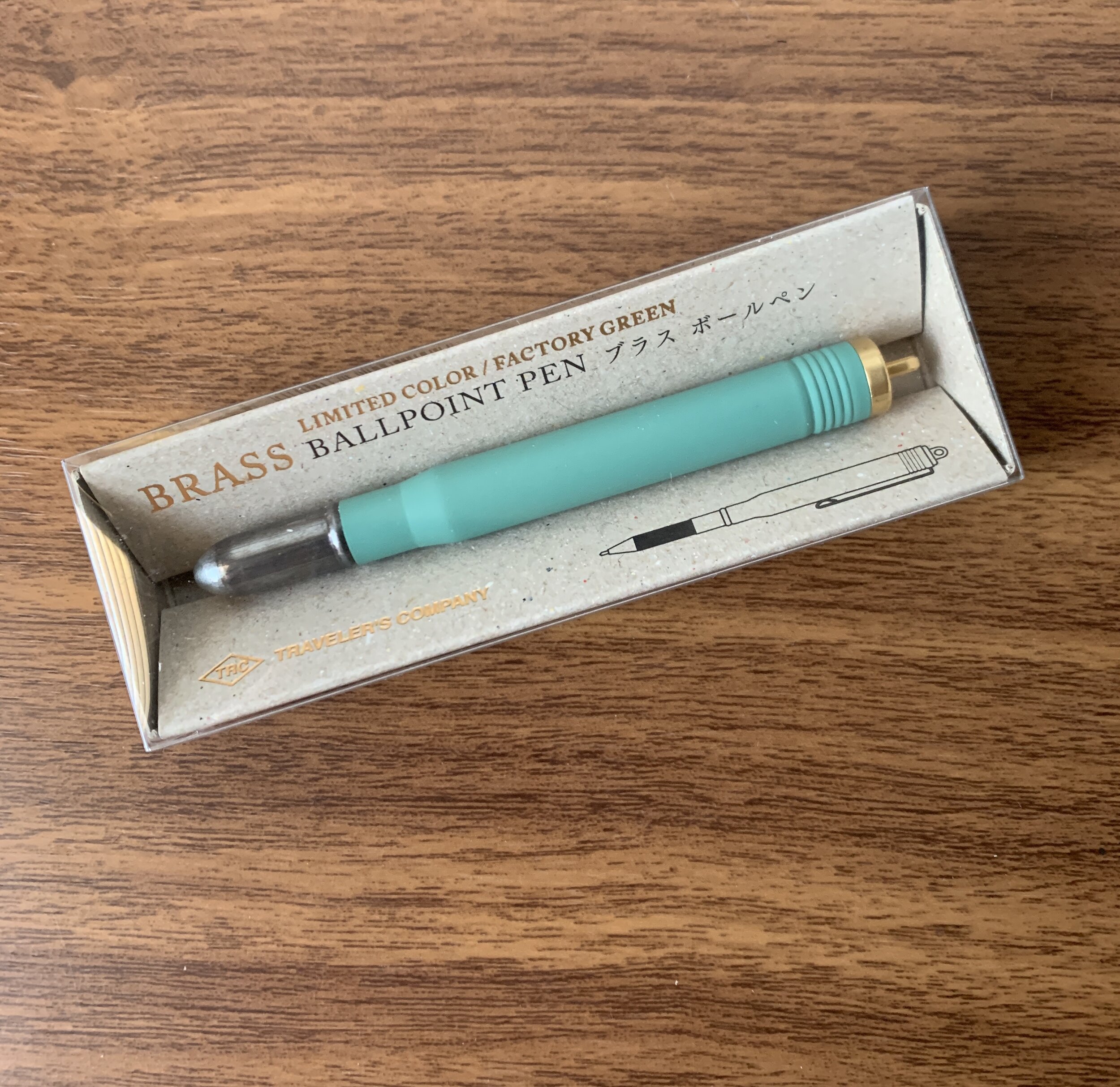 游客's Company 黄铜 Ballpoint in Packaging