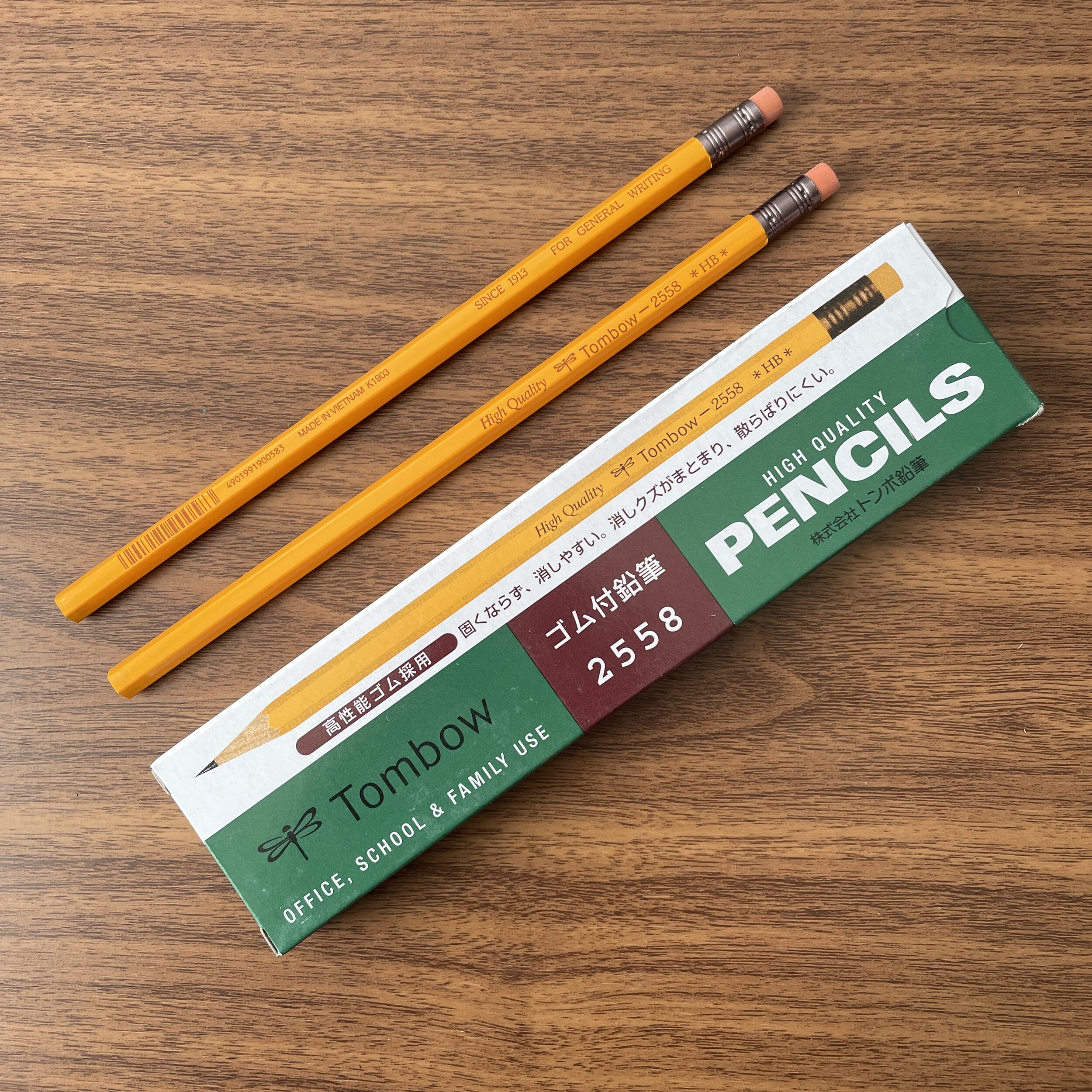 Tombow 2558 Pencils — The Gentleman Stationer