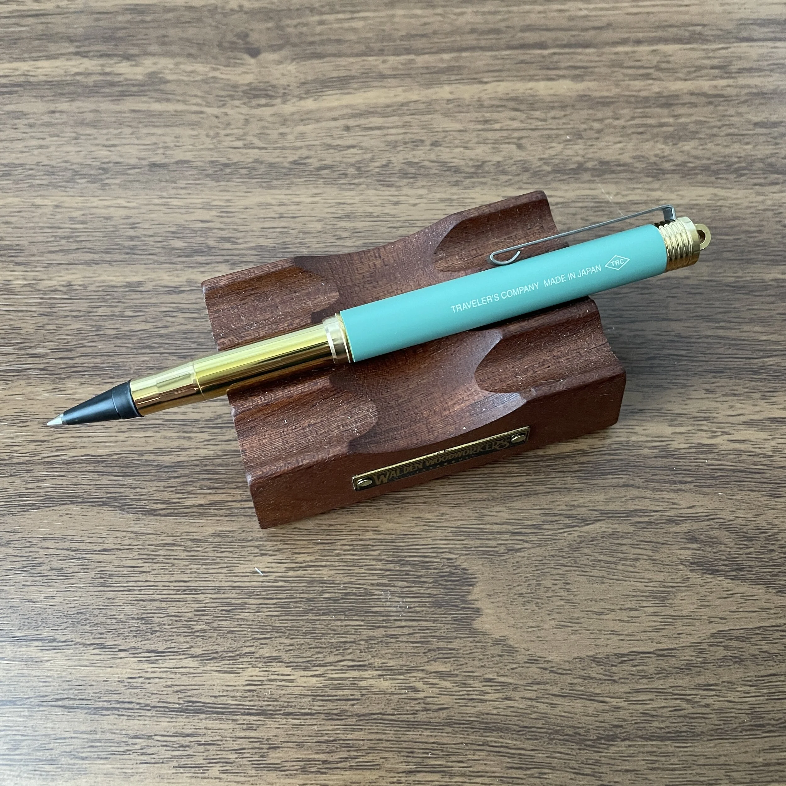 游客's Company Brass Rollerball Pen