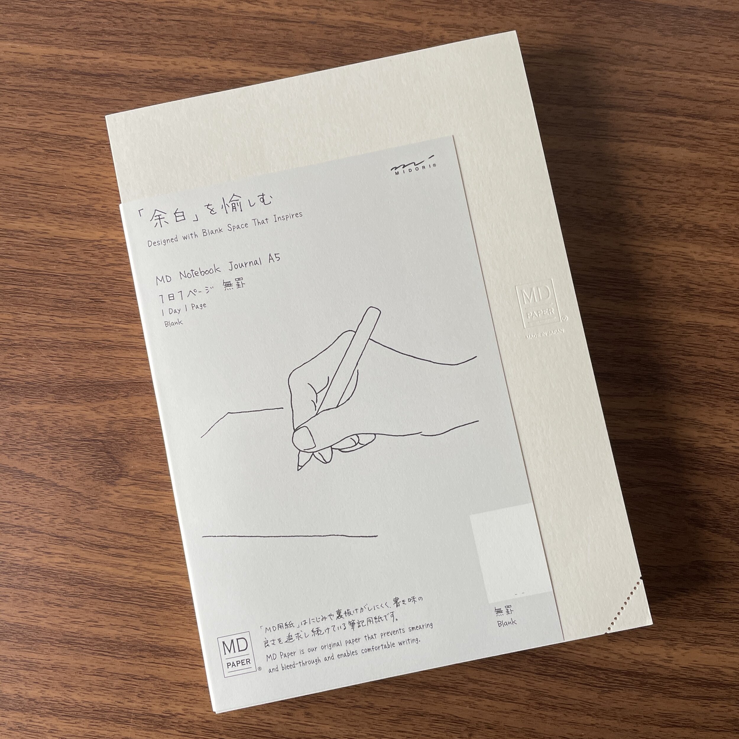 Midori MD Notebook Journal Codex 1 Day 1 Page — The Gentleman Stationer