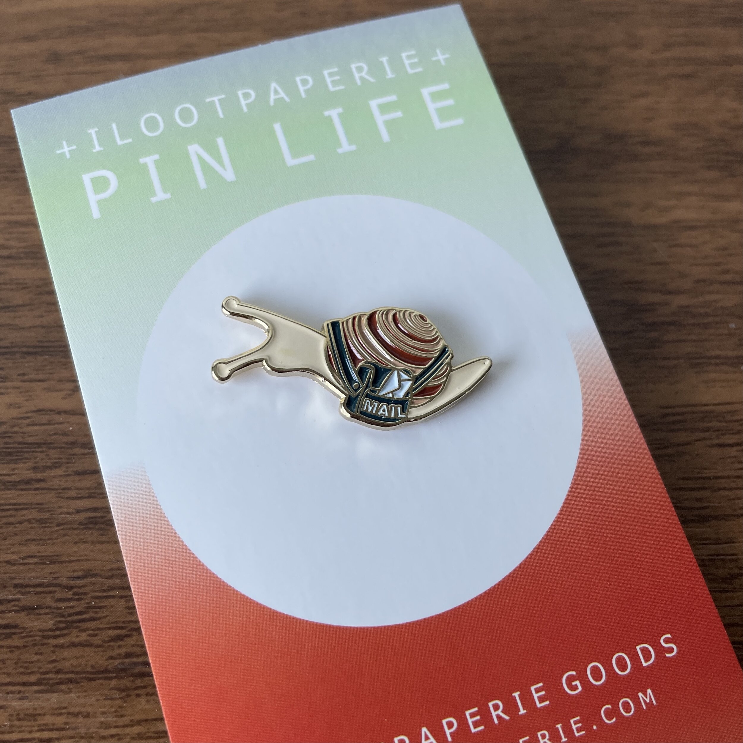 The Paper Mouse | Enamel Pin The Paper Mouse | Enamel Pin