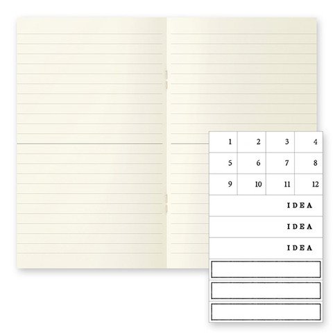 Midori MD Paper B6 Slim Notebook Light (3 Pack) - Tokyo Pen Shop