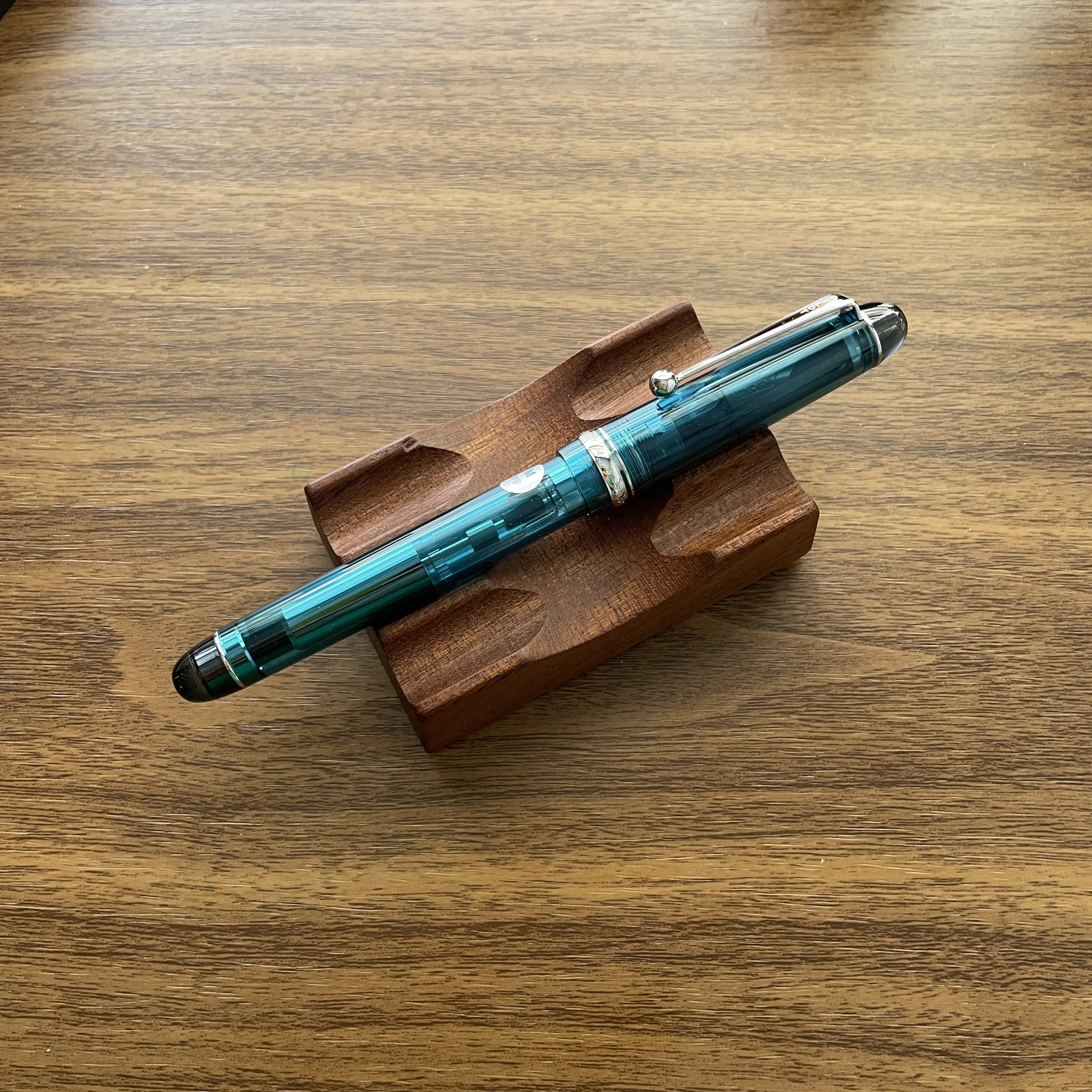 Pilot Custom 74 Fountain Pen Black Resin B Nib 14K Gold