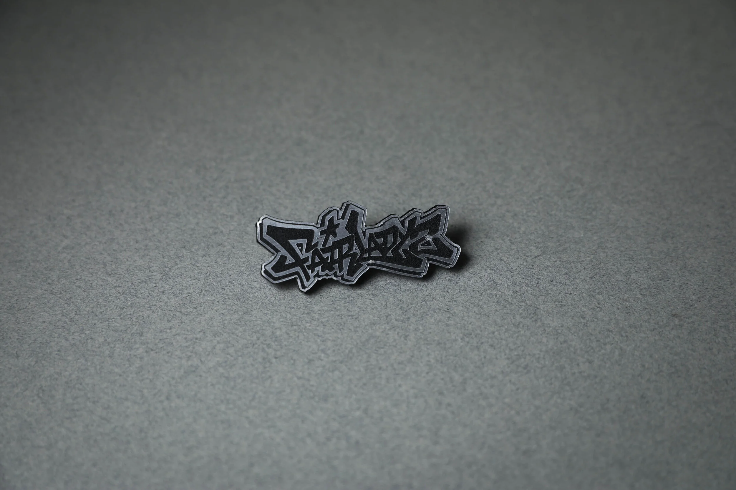 Fairlady Z Letter Pin — Black Cloud Battalion