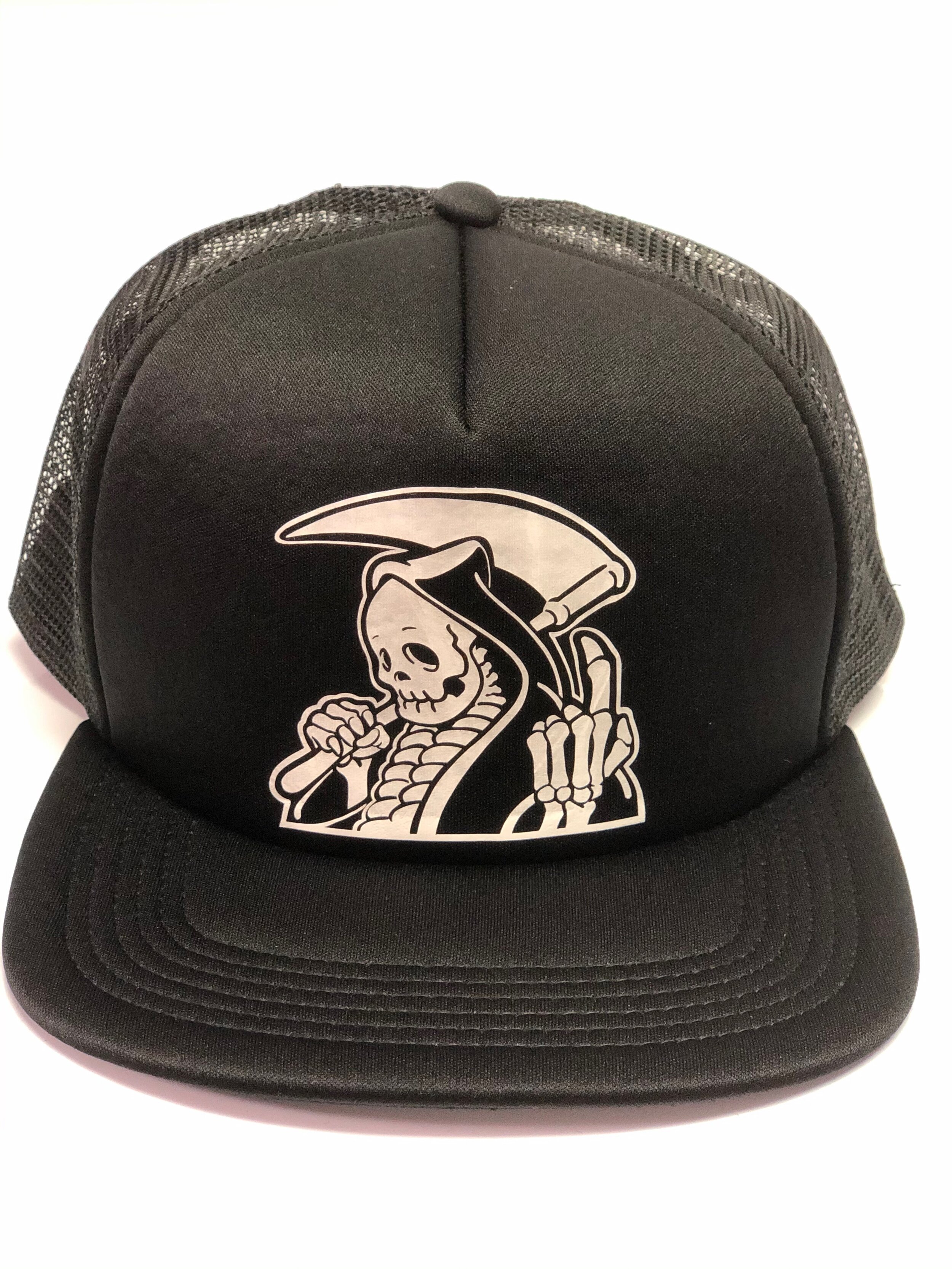 Back From The Grave Embroidered Snapback Hat NEW Authentic OVERWATCH Reaper 