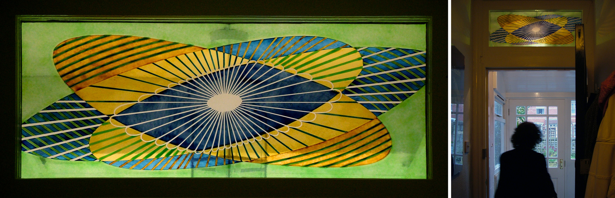 矩形扇形窗户,私人住宅Devizes,2004年。