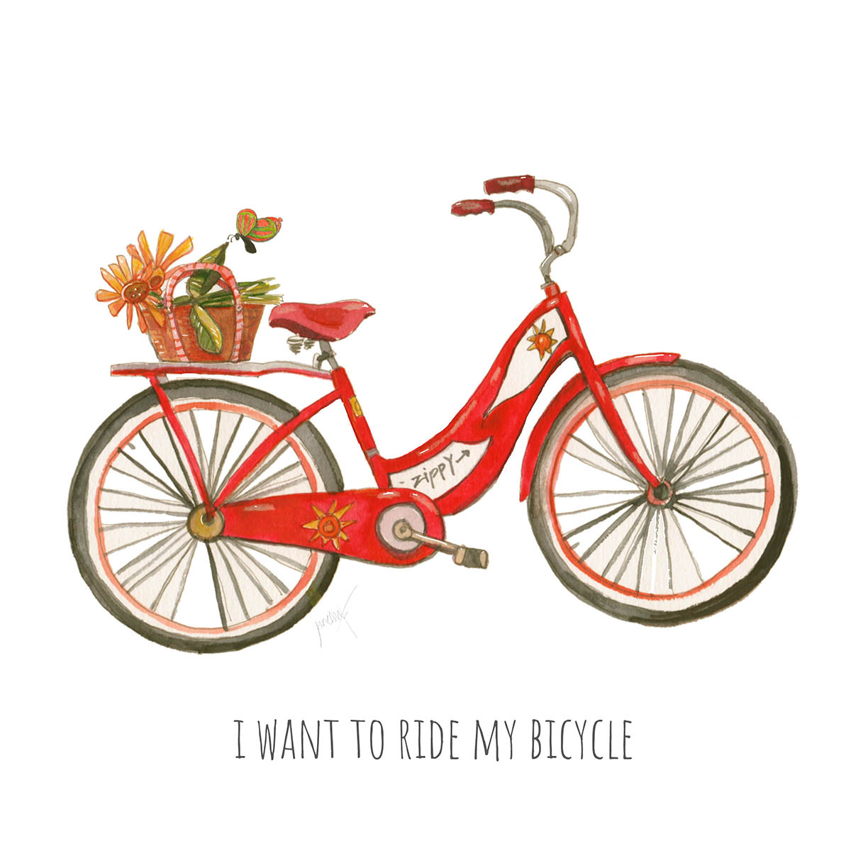 i ride my bike