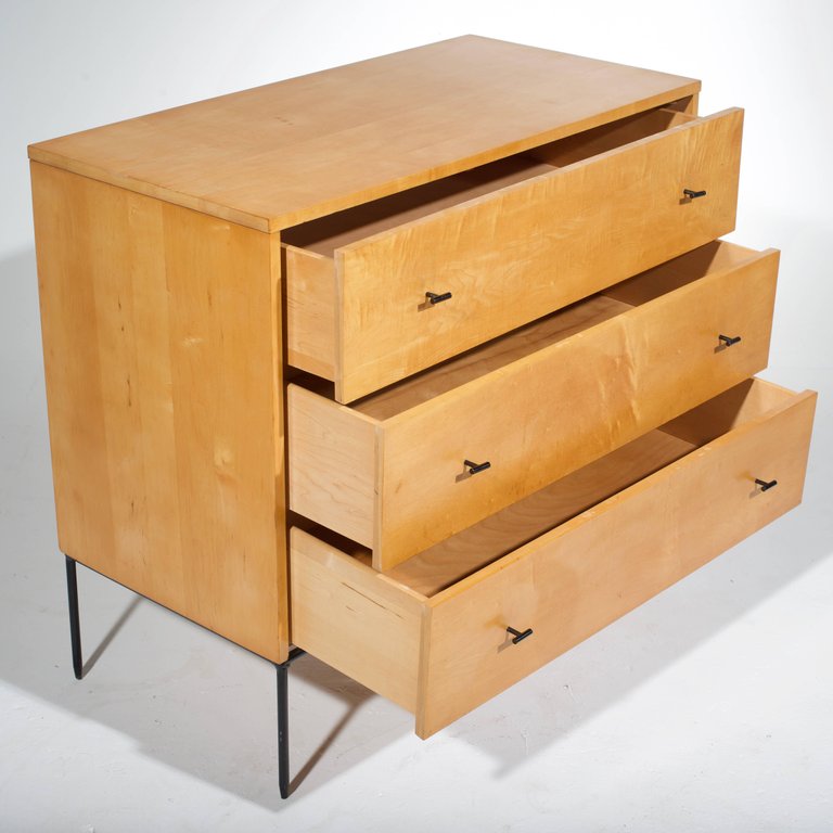 Three Drawer Dresser By Paul Mccobb For Planner Group In Natural