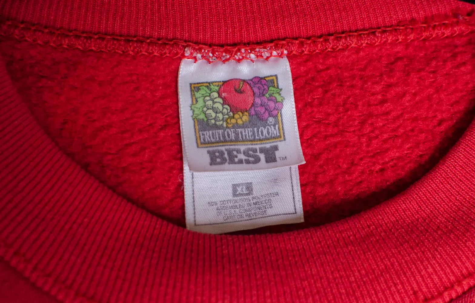 Vintage 1990 S Tommy Gear Sweatshirt Moth Oddities