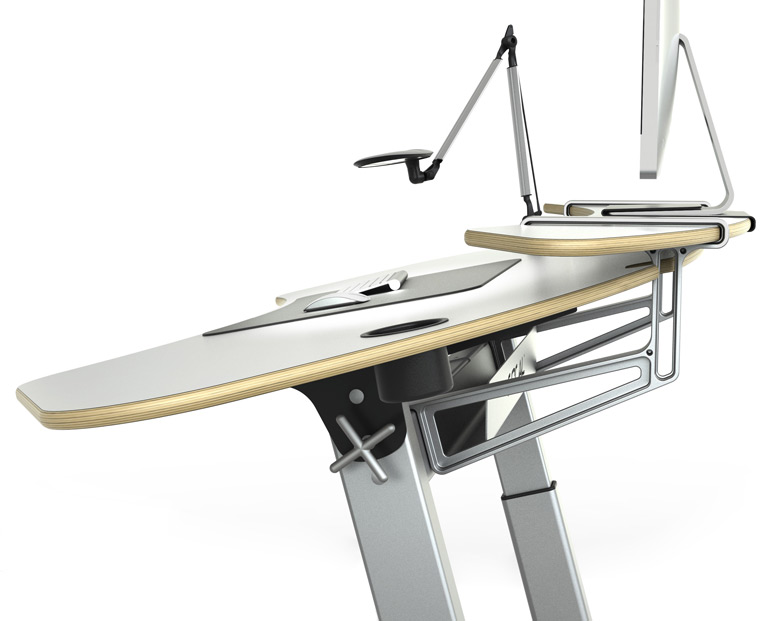 Sphere Standing Desk Spacecraft