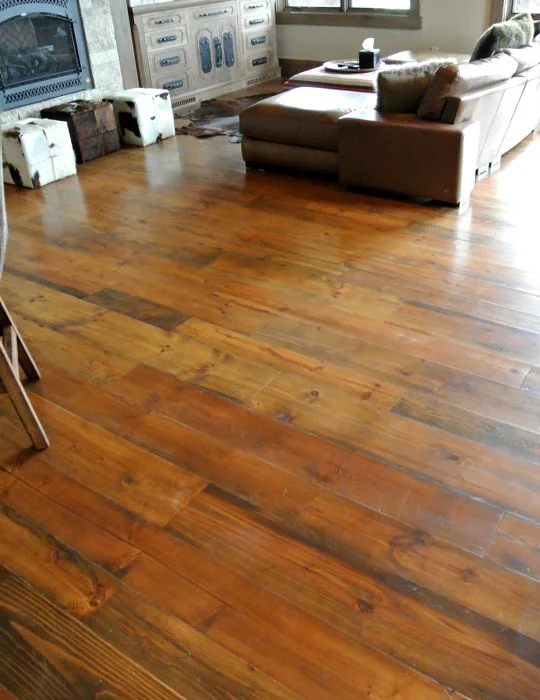 Antique Heart Pine Common Boardwalk Hardwood Floors