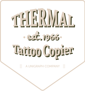 Thermal tattoo copier
