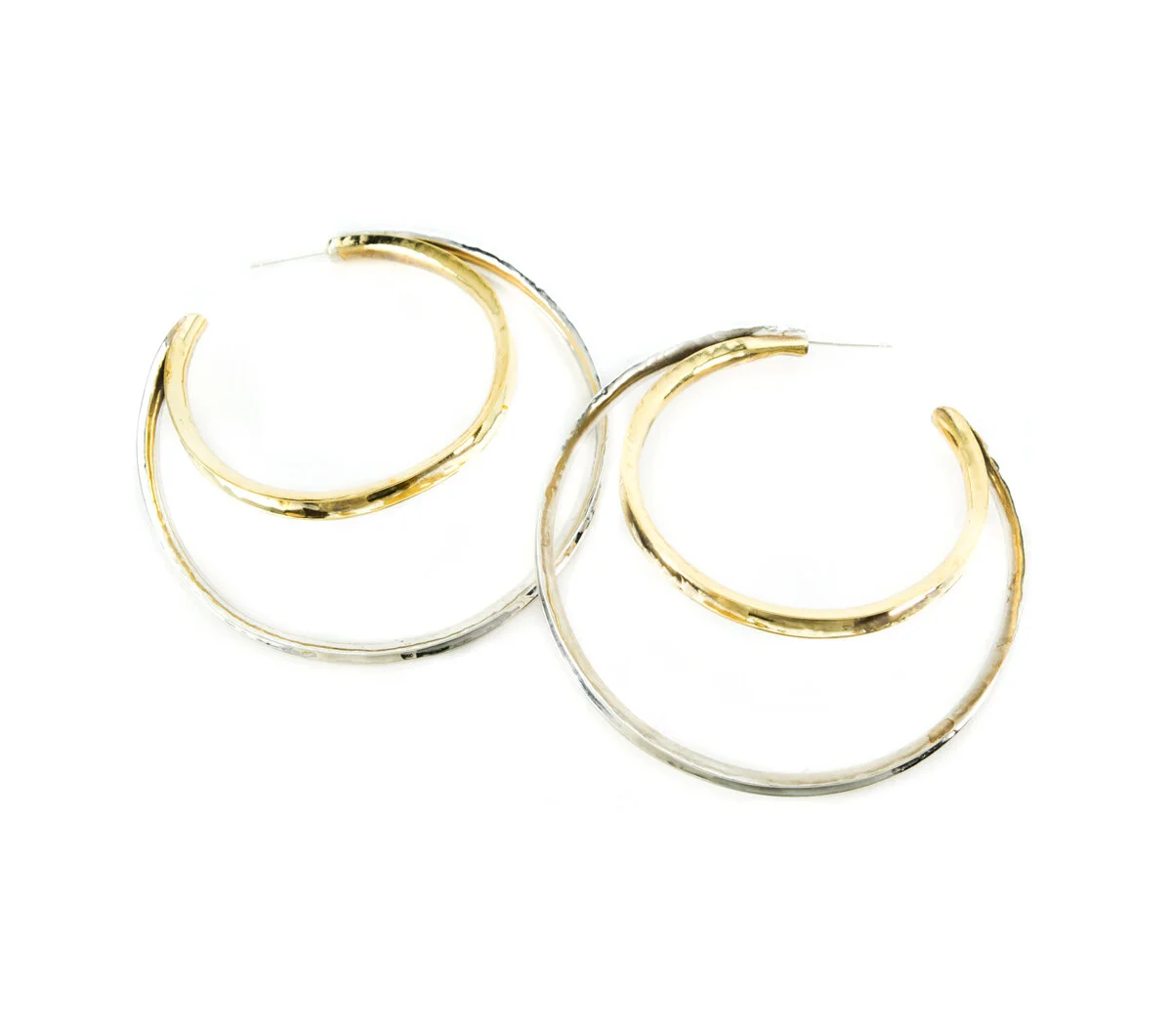 double gypsy hoops earring | Earrings | Margaret Ellis Jewelry