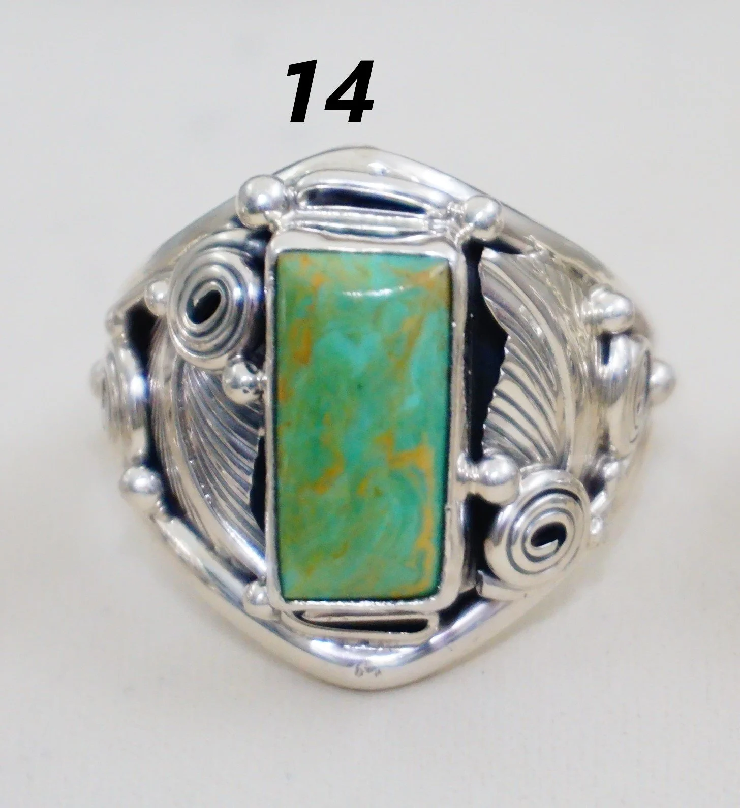 Darrell Morgan Vintage Native American Navajo Royston Turquoise Sterling Silver Bracelet Darrell Morgan Vintage Native American Navajo Royston Turquoise Sterling Silver Bracelet
