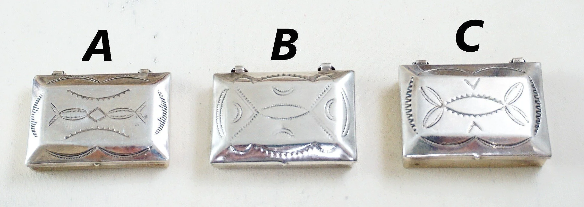 お待たせ! vintage-stamped-sterling- アンティーク雑貨