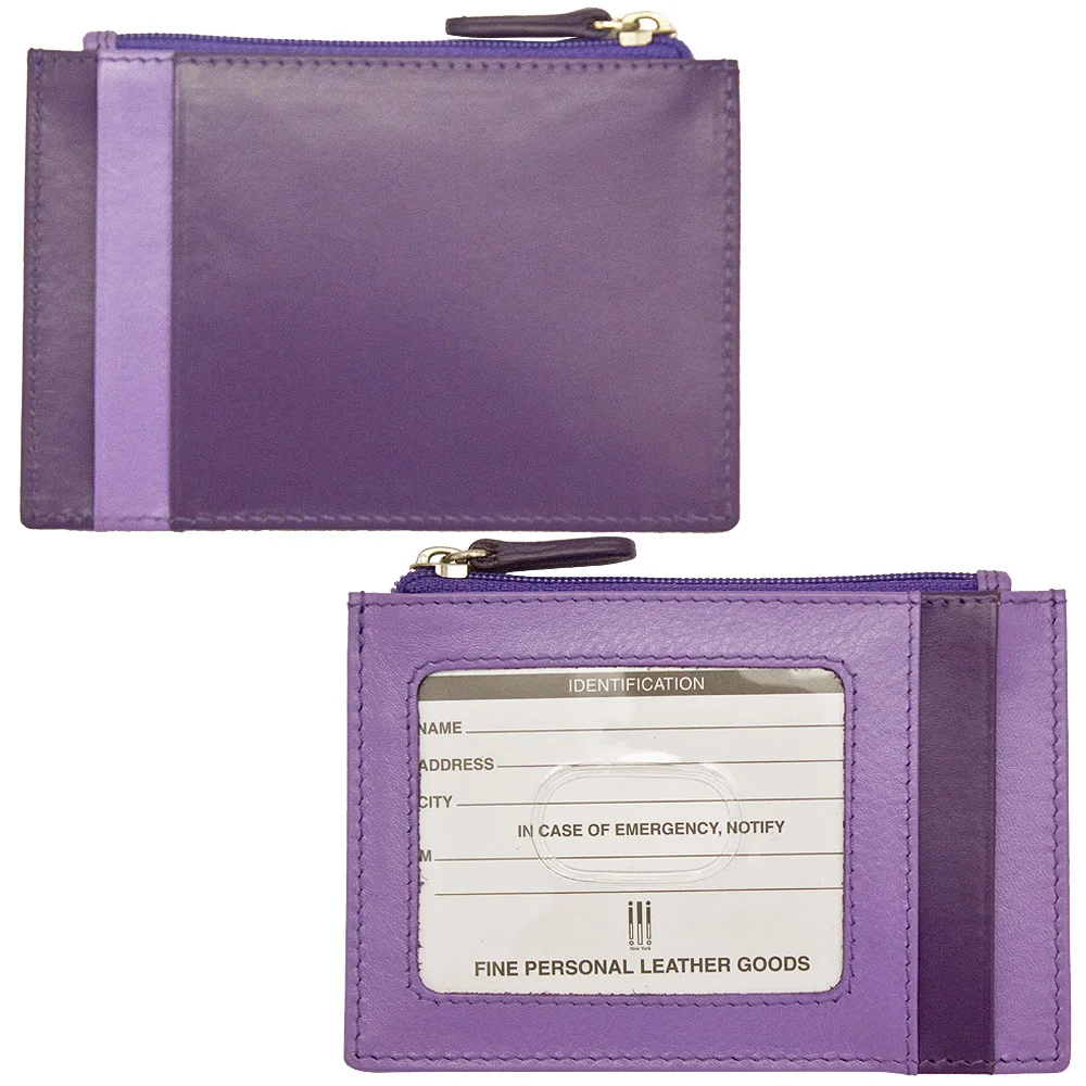 Purple Id Card Holder