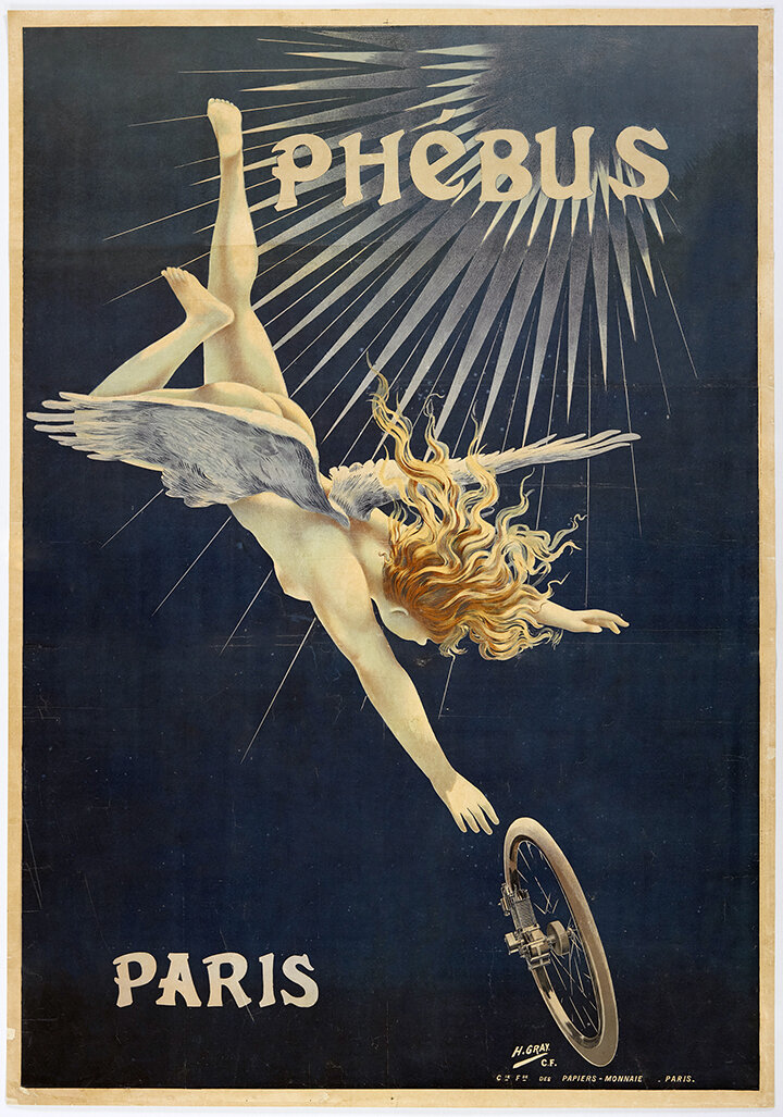 Phebus Bicycles Vintage French Poster — MUSEUM OUTLETS
