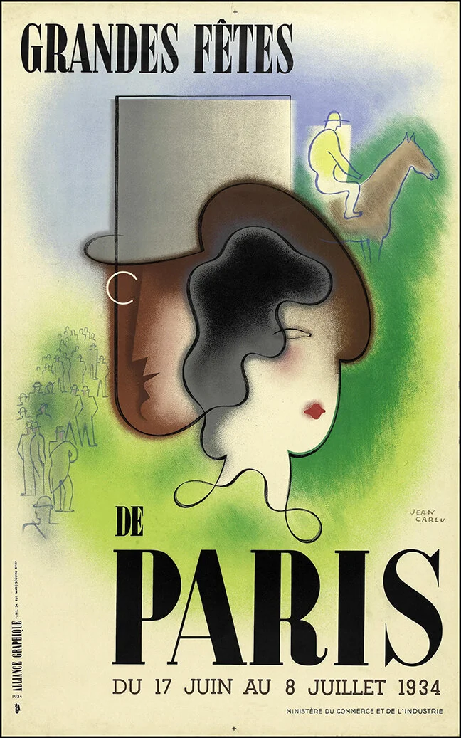 Grandes Fetes Vintage French Poster — MUSEUM OUTLETS