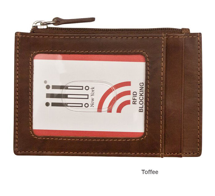 Zip Around Credit Card Case & Wallet in Color Leathers — MUSEUM OUTLETS