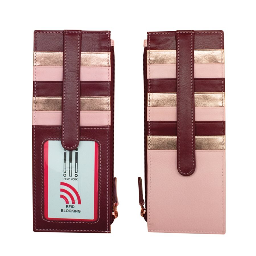 multicolor leather credit card holders — MUSEUM OUTLETS