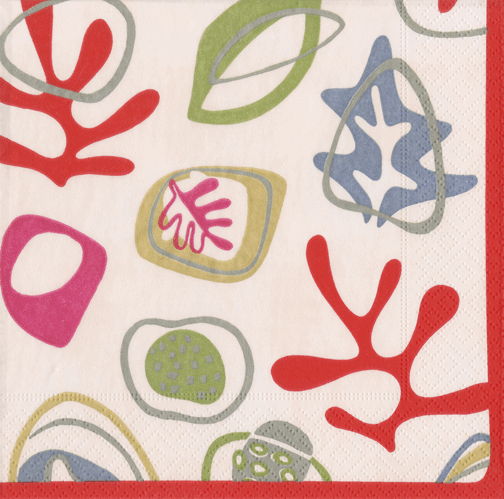 heirloom elegant decorative paper thanksgiving napkins — MUSEUM OUTLETS