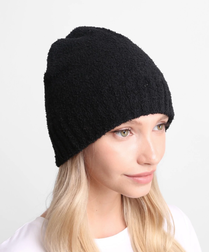 super soft lux cozy beanie cap — MUSEUM OUTLETS