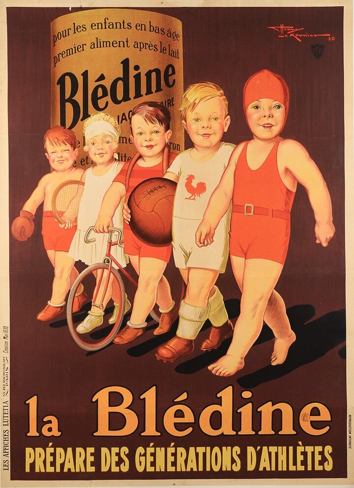 le Bledine Vintage French Poster — MUSEUM OUTLETS