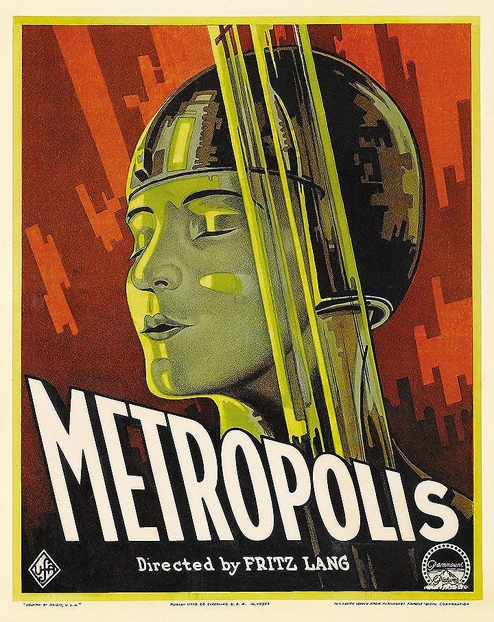 melon gerningsmanden Gendanne Metropolis Classic Movie Poster 1927 — MUSEUM OUTLETS