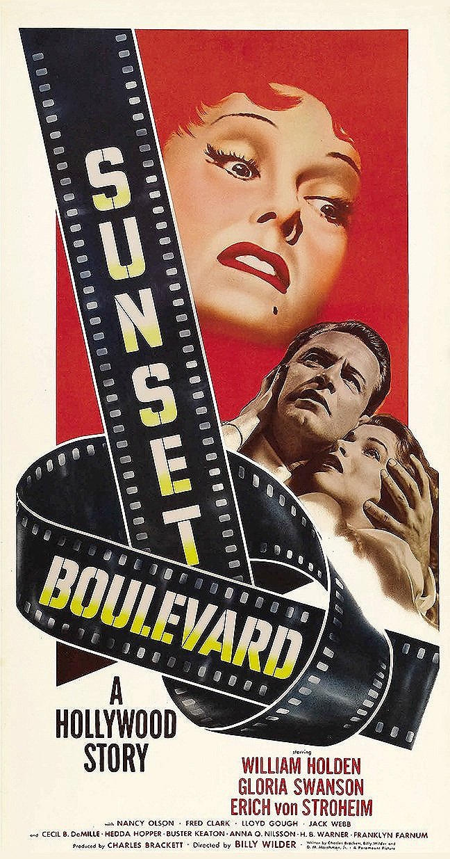 Sunset Boulevard Vintage Classic Movie Poster — MUSEUM OUTLETS