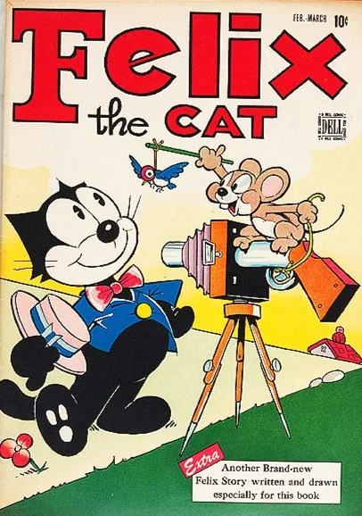 Felix the Cat Comic Book Cover Poster Framed Wall Art — MUSEUM OUTLETS