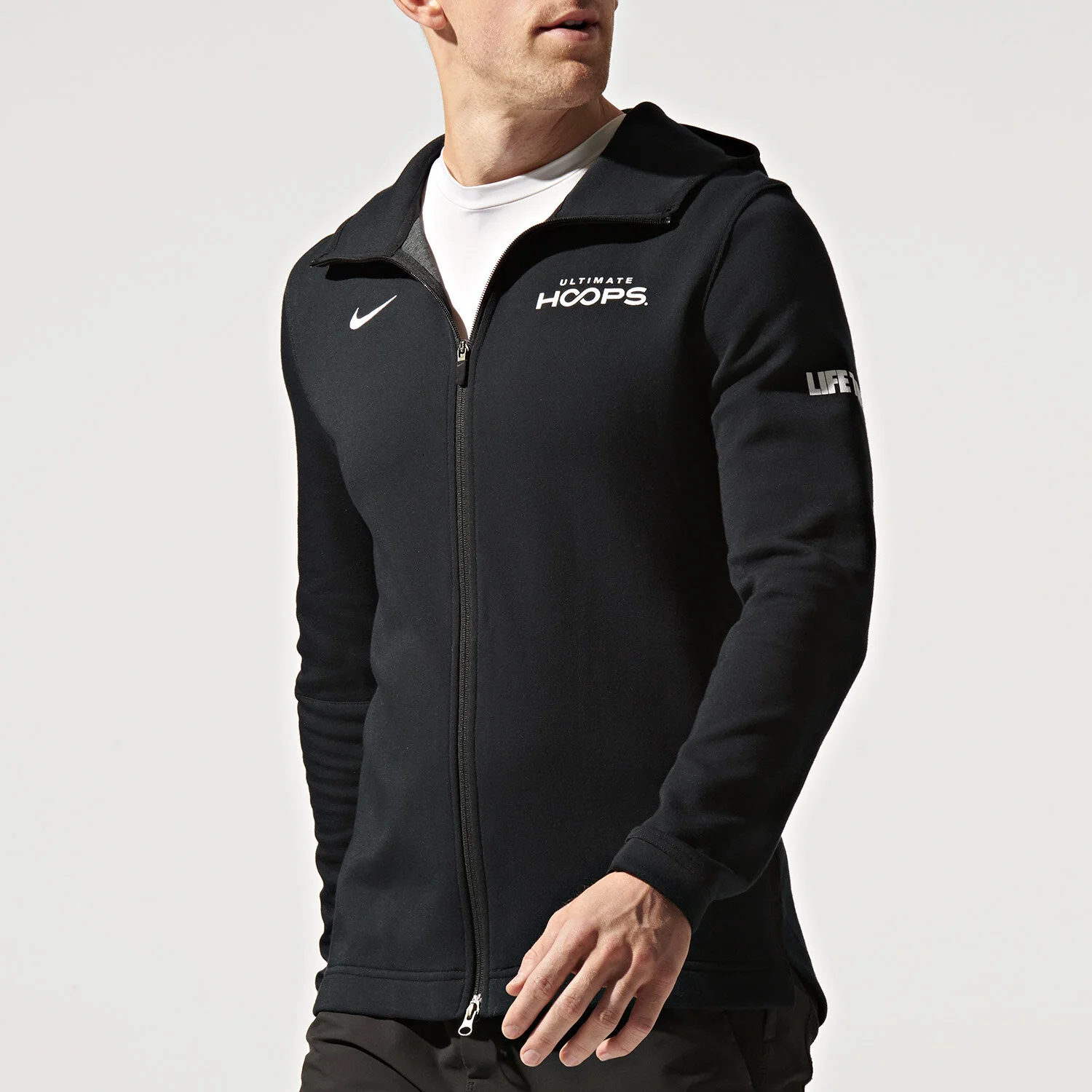 dri fit full zip hoodie