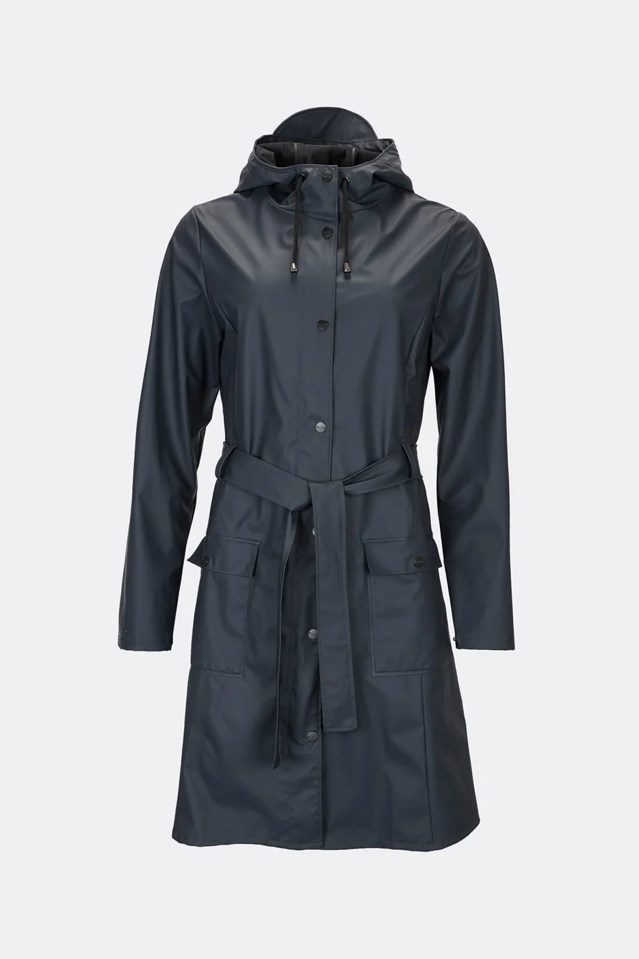 Rains Curve jacket - Blue — Little 
