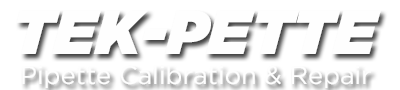 Tek-Pette Pipette Calibration & Repair