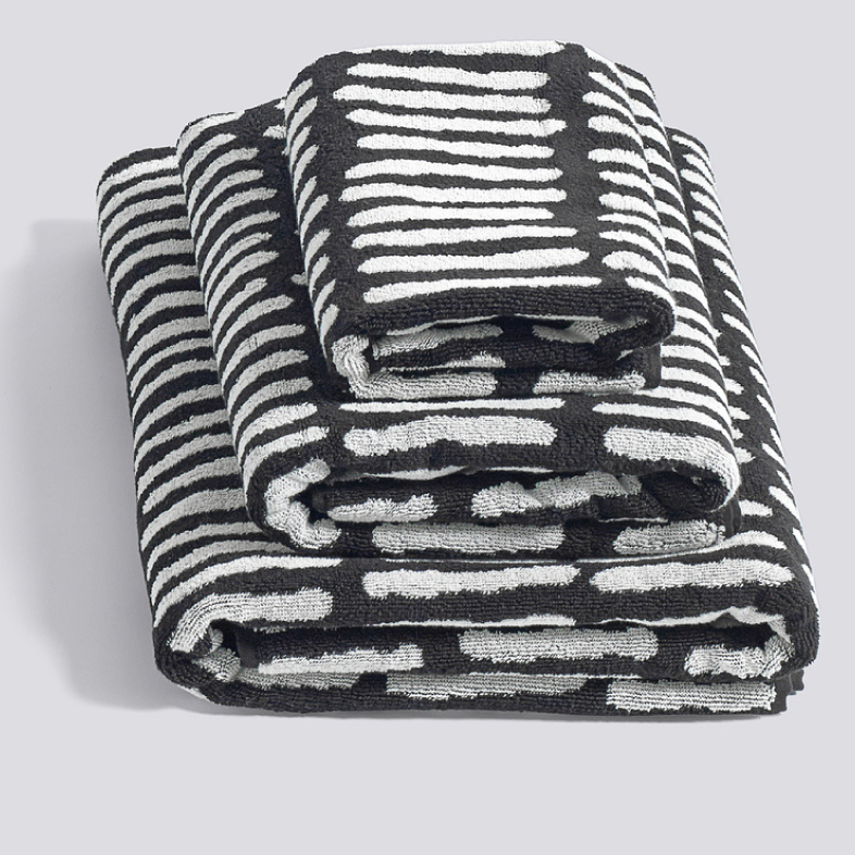 Hay Plunge Towels Black & White — Aggregate Supply
