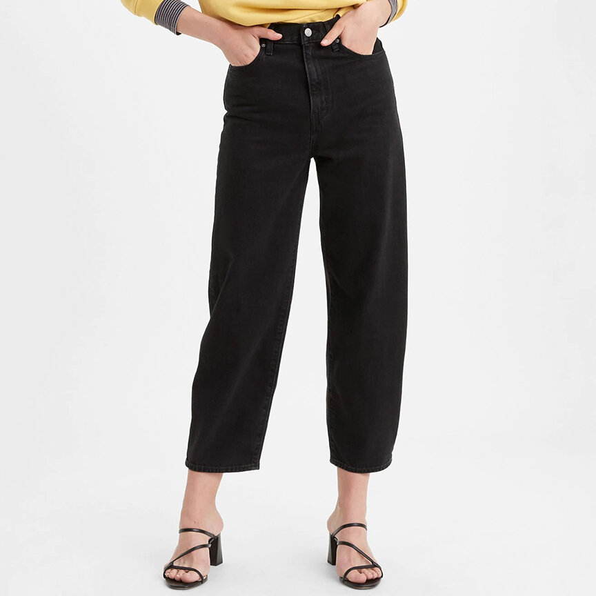 Levi S Premium Balloon Leg Jean Black Book Aggregate Supply