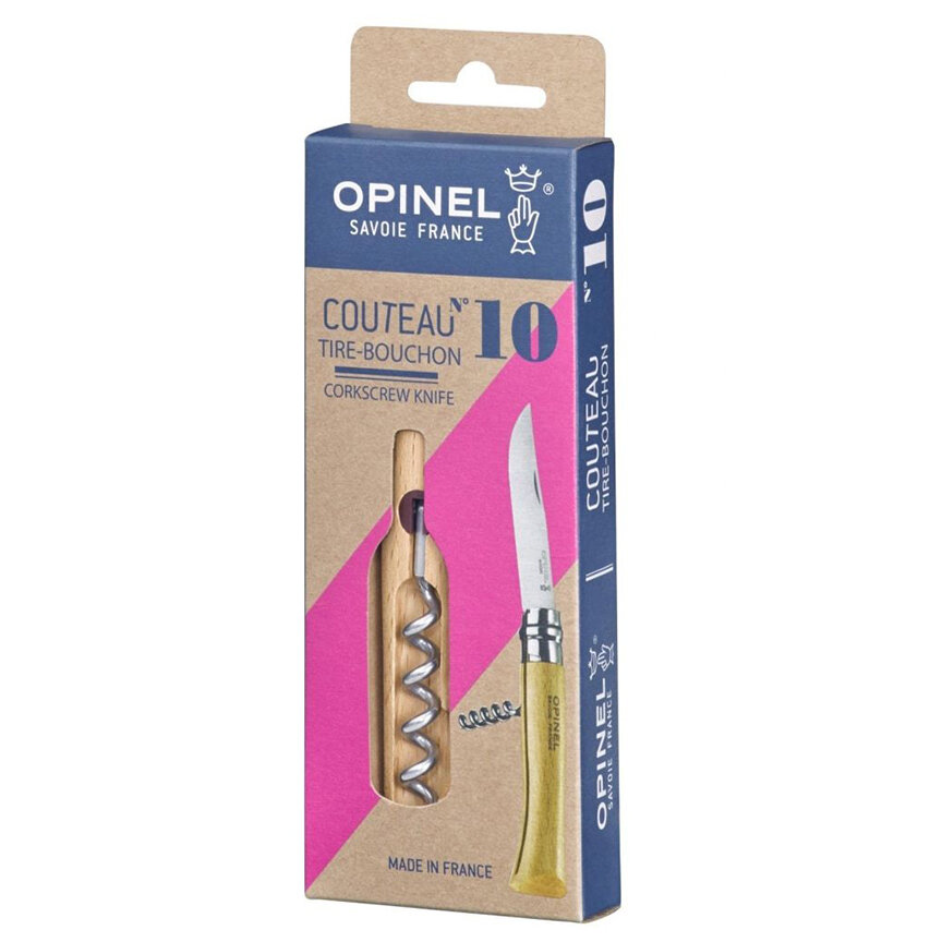 Opinel No. 10 Corkscrew & Picnic Knife — Aggregate Supply