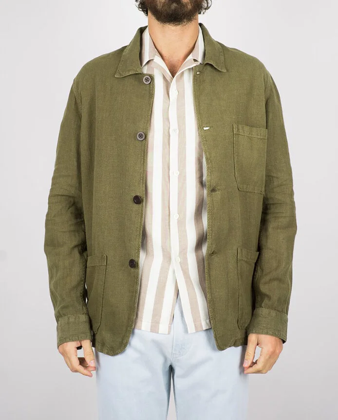 Portuguese Flannel Labura Linen Jacket 