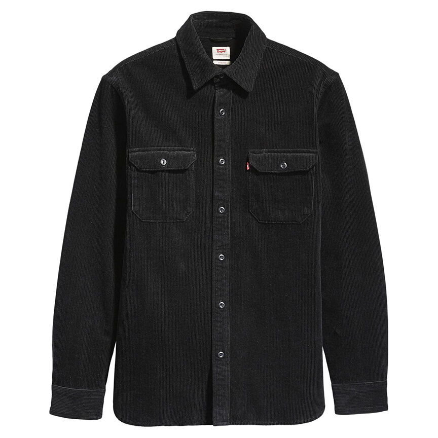 Net zo Continentaal Silicium Levi's Premium Jackson Worker Shirt Jet Black Corduroy — Aggregate Supply