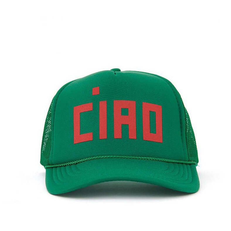Clare V Baseball Hat - Green w/ Cream, Oui – The Find
