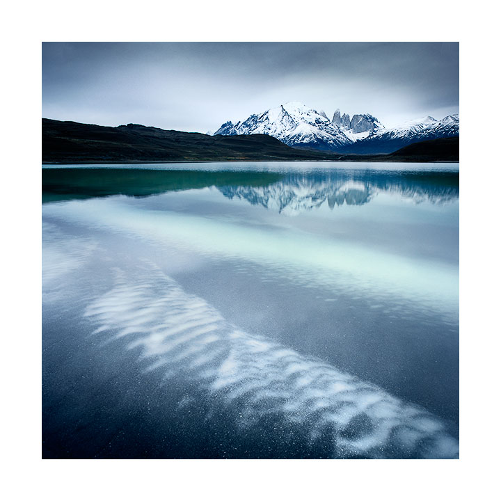 小冰絮凝  Laguna Armaga,Torres del Paine,智利巴塔哥尼亚冬季图片©布鲁斯珀西2015